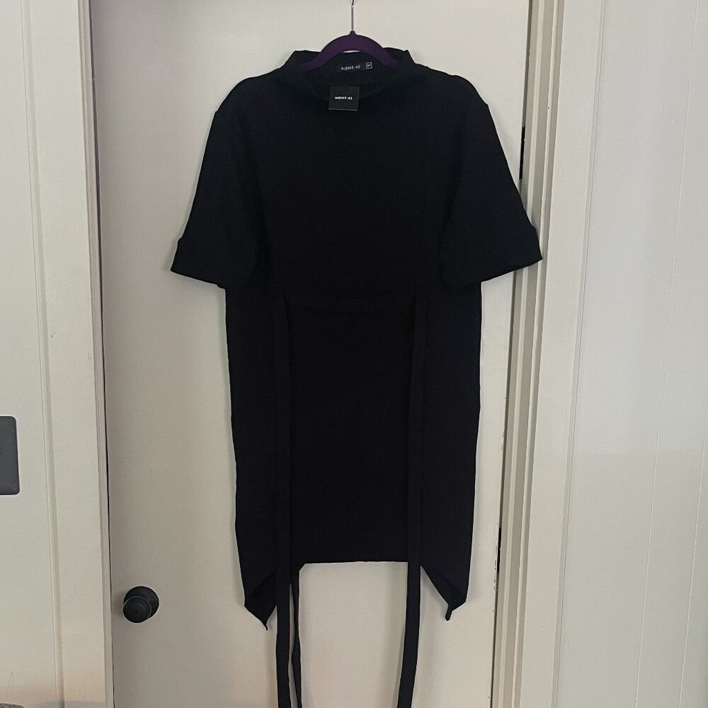 MDNT:45 MDNT 45 Midnight 45 Black Dress goth Small (but oversized)